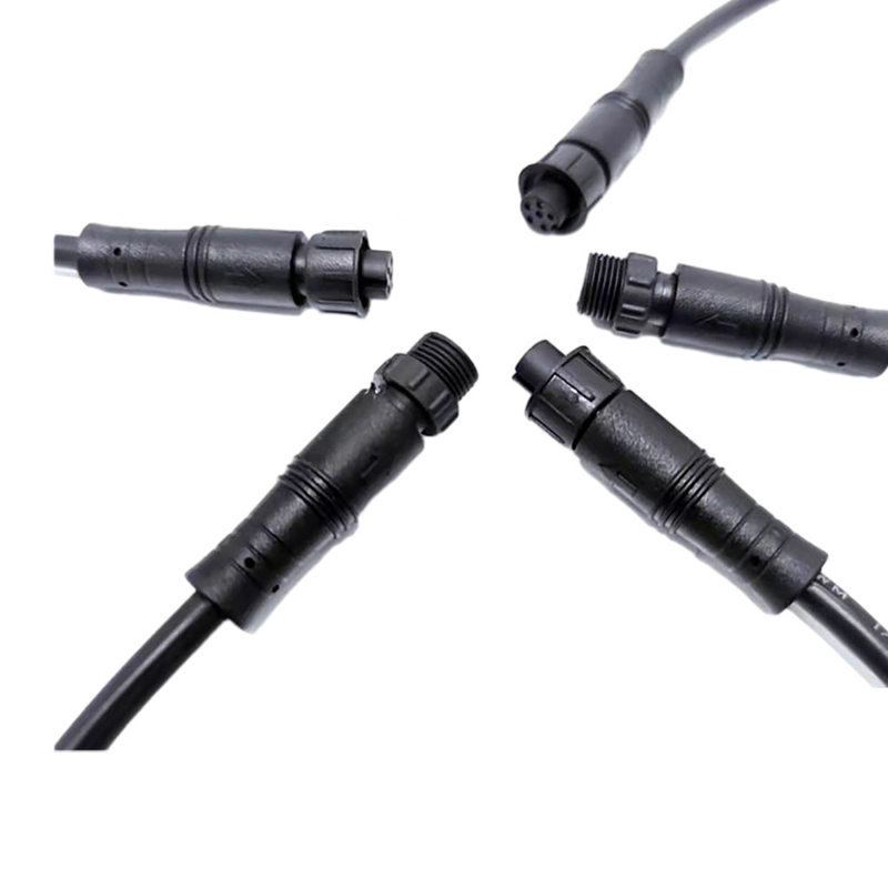 Dây nối dài chống nước 6 chân M10 Chiều dài 4 Ft cho khớp nối nhanh xe đạp điện
