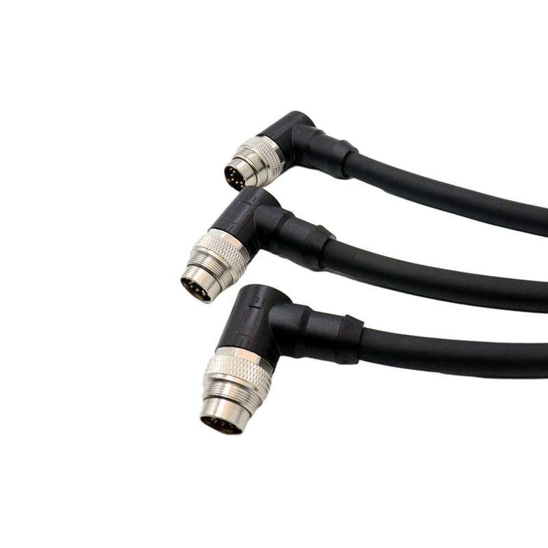 Vỏ kim loại M5 M16 Lắp ráp cáp chống nước Cấp công nghiệp Vỏ PVC Nam đến Nữ