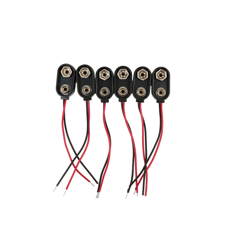 Cụm dây cáp 15cm 2 chân, Dây kết nối SH Khai thác loại pin Snap Clip