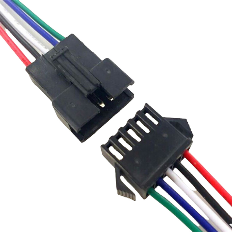 Cụm dây cáp màu đen 2,5mm Pitch Jst SM Các lựa chọn thay thế Chiều dài 250mm
