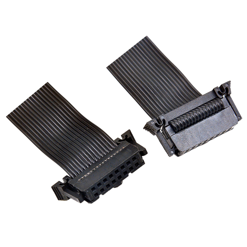 Màu đen Flat IDC 40 Pin Ribbon Cable 2.54mm Pitch cho máy tính ô tô