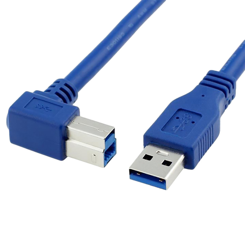 Cáp máy in USB 3.0 tốc độ cao 4Ft, Cáp USB đĩa cứng cho bo mạch chủ máy tính