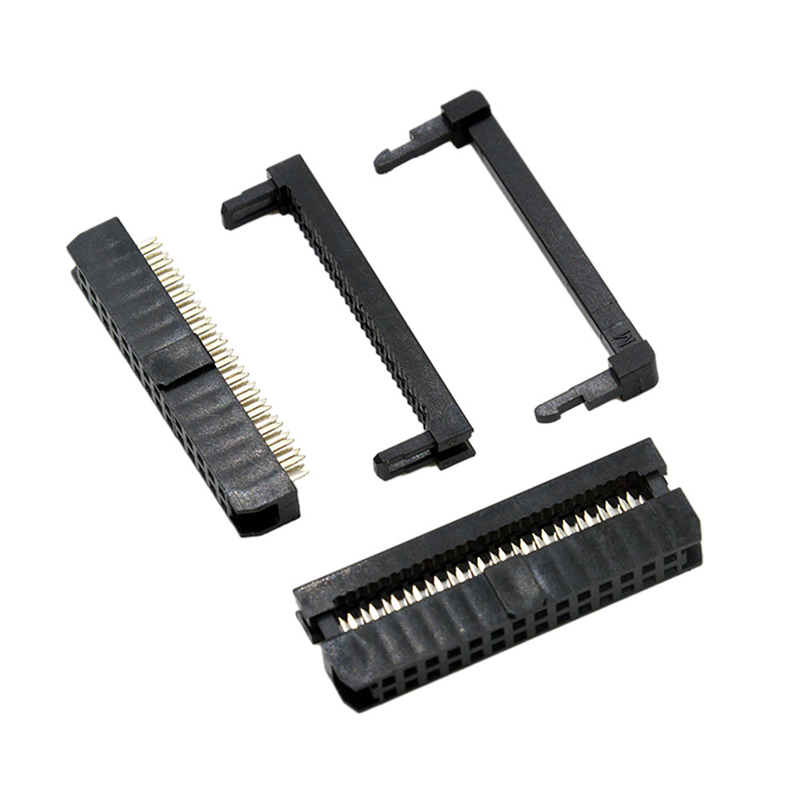 Đầu nối cáp 14 chân IDC Female Màu đen 1.27mm 2.0mm Pitch