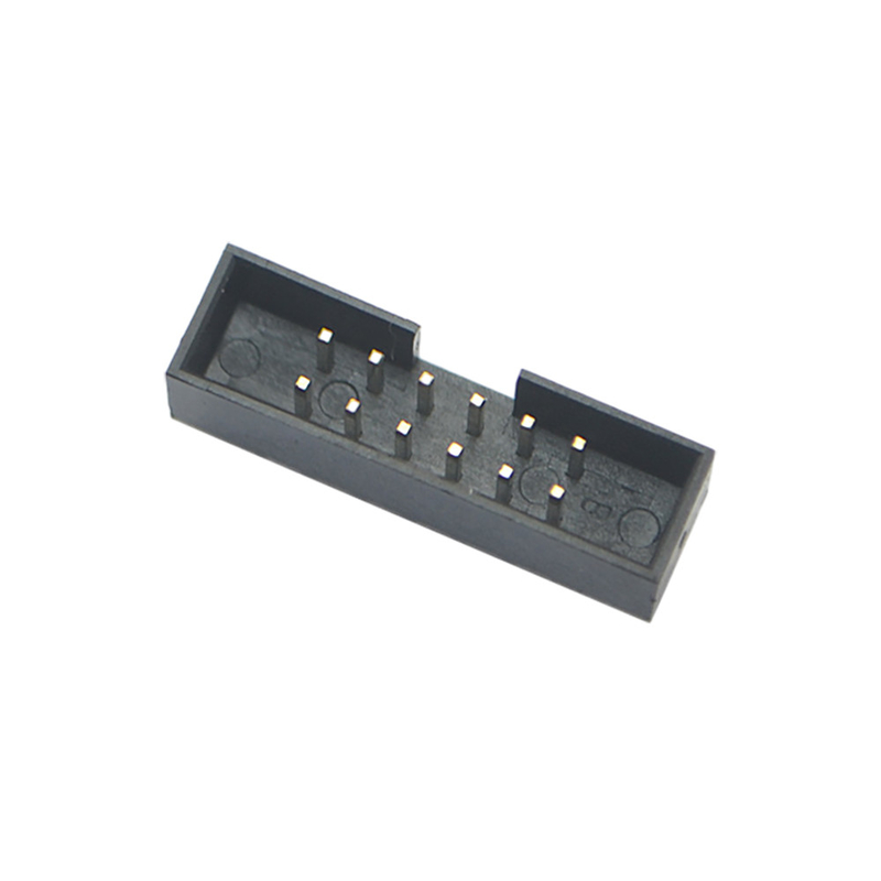 Đầu nối bảng mạch in góc phải dành cho nữ Hàng kép 1,27mm 2,54mm Tiêu đề hộp sân