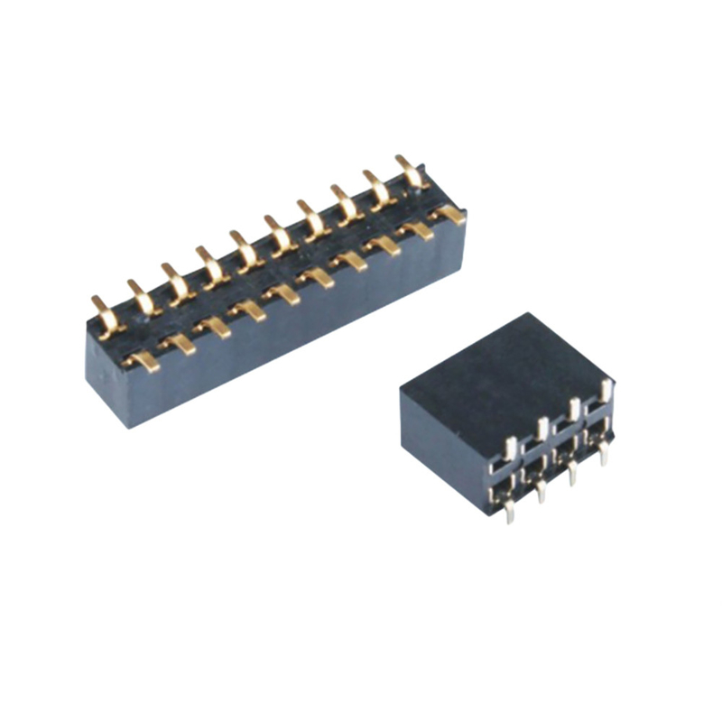 Đầu nối PCB hai hàng đơn 2P-40P Đầu nối nữ SMT 2,54mm