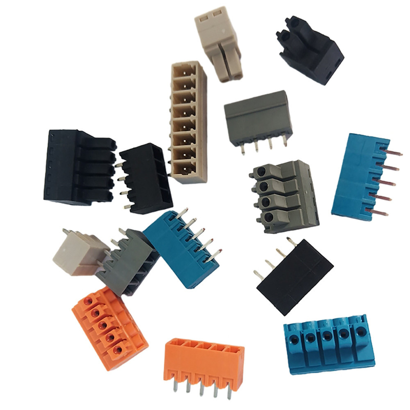 Đường kết thúc Plug Pcb đầy màu sắc 3.5mm/3.81mm/5.0mm/5.08mm/7.5mm/7.62mm Pitch